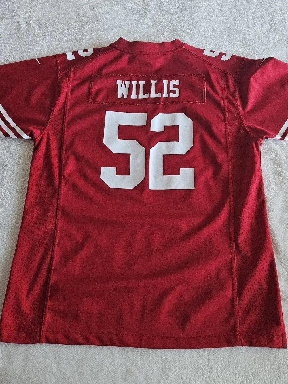 Nike Brand Kids Patrick Willis # 52 49ers Jersey. Youth XL